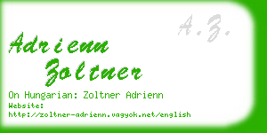 adrienn zoltner business card